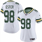 Women's Green Bay Packers #98 James Ester White 2025 Vapor Untouchable Limited Stitched Jersey Dzhi,baseball caps,new era cap wholesale,wholesale hats